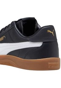 Buty Puma Club 5v5 M 389406 05 czarne. Okazja: na co dzień. Zapięcie: sznurówki. Kolor: czarny. Materiał: skóra, syntetyk, guma. Szerokość cholewki: normalna #5