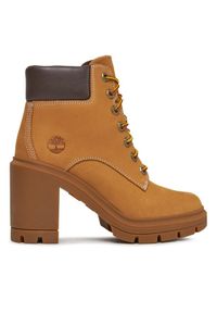 Timberland Botki Allington Heights 6In TB0A5Y5R2311 Brązowy. Kolor: brązowy. Materiał: skóra, nubuk