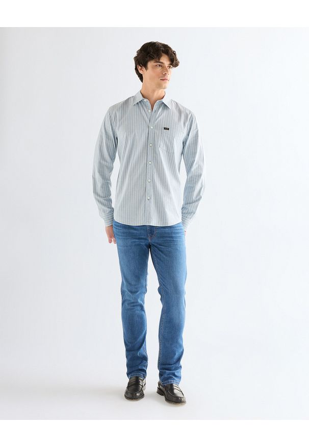 Wrangler - MESKIE SPODNIE WRANGLER GREENSBORO MID VISUAL 112378816