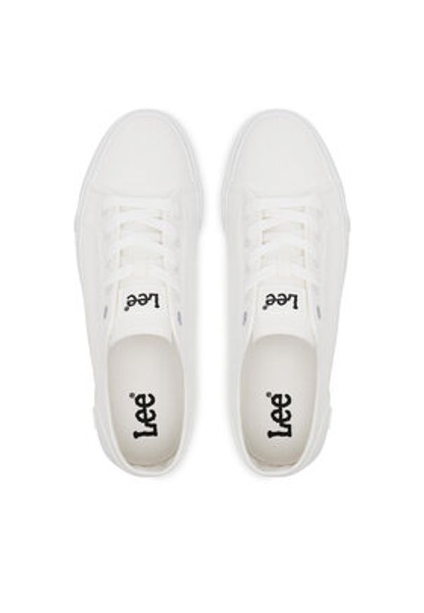 Lee Tenisówki Ava C Men Low 50251047 .1FG Biały. Kolor: biały. Materiał: materiał
