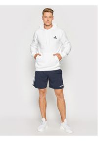 Adidas - adidas Bluza FeelCozy Hoodie H12211 Biały Regular Fit. Kolor: biały. Materiał: bawełna #2