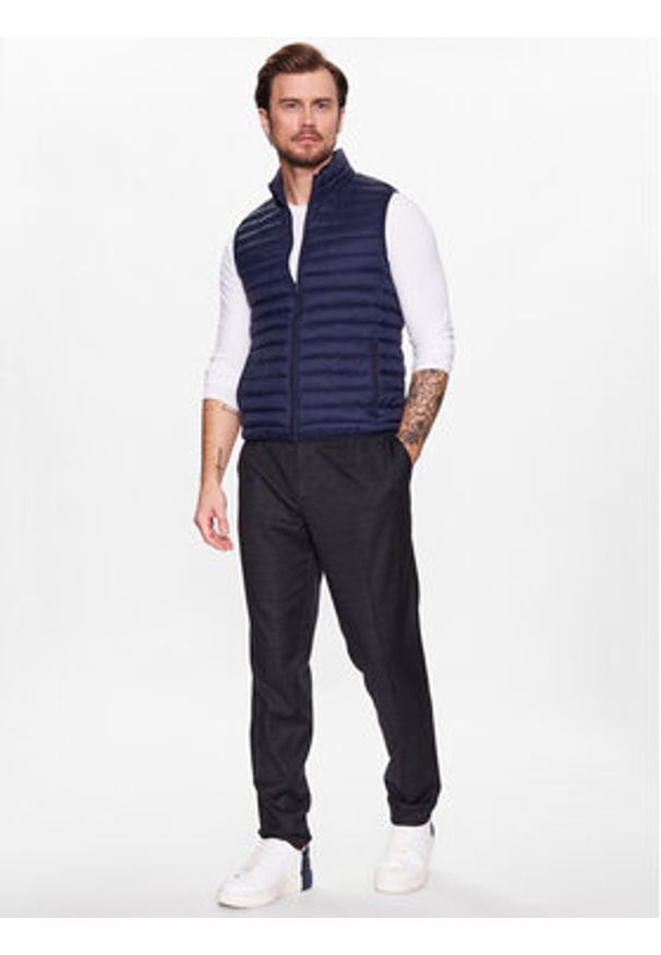United Colors of Benetton - United Colors Of Benetton Chinosy 4NPJUF01J Szary Slim Fit. Kolor: szary. Materiał: syntetyk