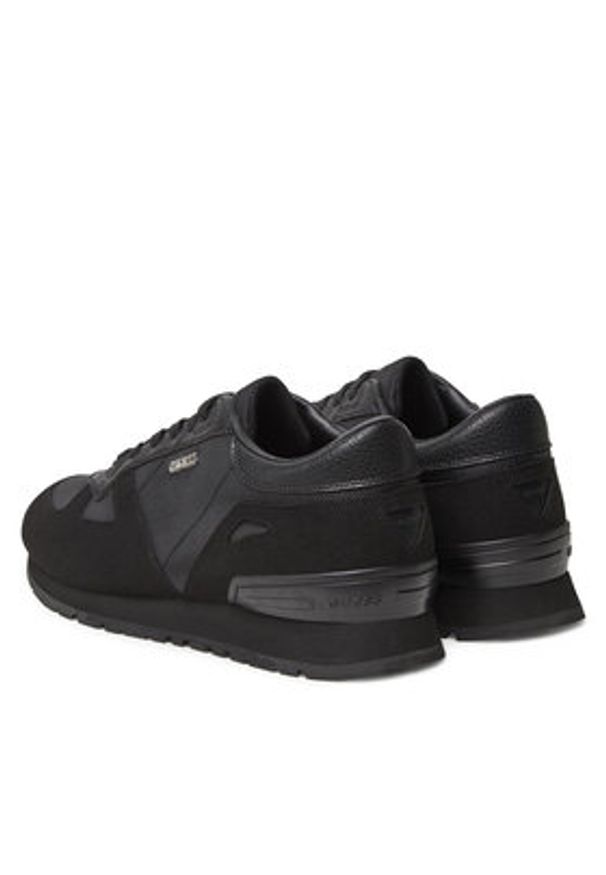 Guess Sneakersy FMTTRE FAB12 Czarny. Kolor: czarny. Materiał: skóra, zamsz