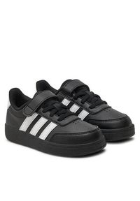 Adidas - adidas Sneakersy Breaknet 2.0 El C IE3793 Czarny. Kolor: czarny. Materiał: skóra