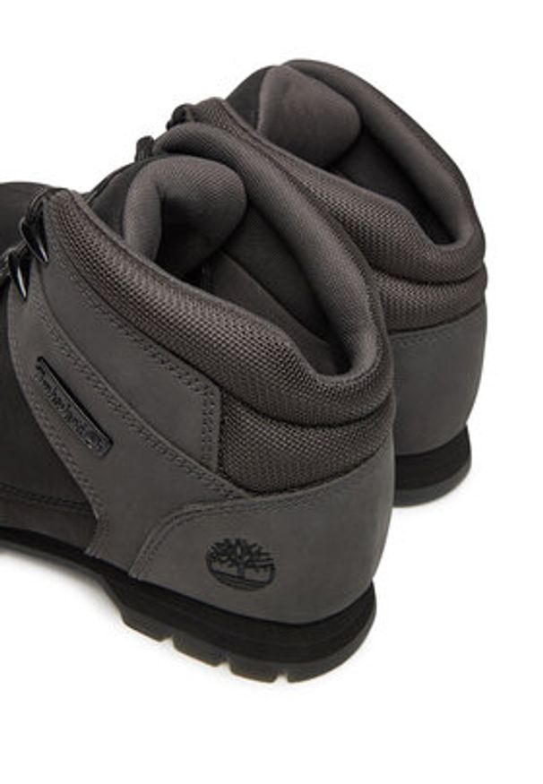 Timberland Trekkingi Euro Sprint Mid A1KAC Czarny. Kolor: czarny. Materiał: zamsz, skóra. Sport: turystyka piesza, bieganie