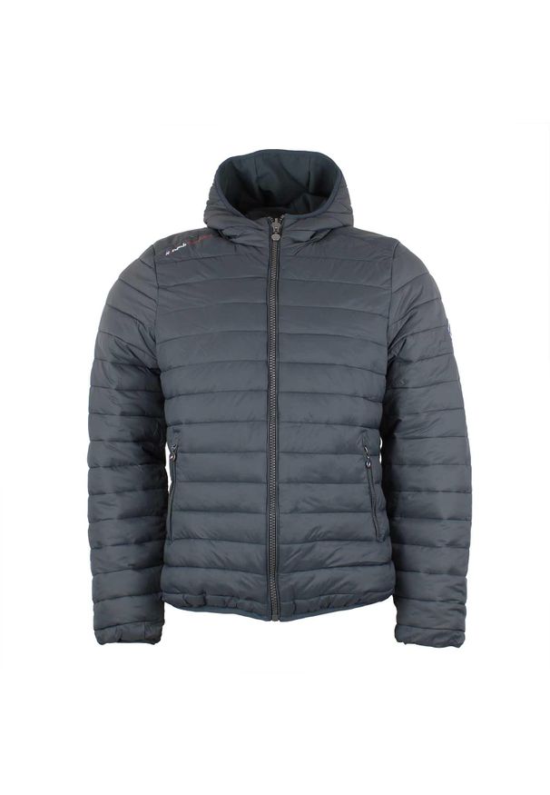 PEAK MOUNTAIN - Odwracalna parka Peak Mountain Colisee. Kolor: szary. Sezon: zima