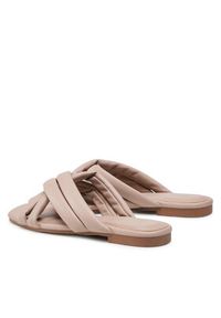 Jenny Fairy Klapki LS5692-04 Beżowy. Kolor: beżowy. Materiał: skóra #5