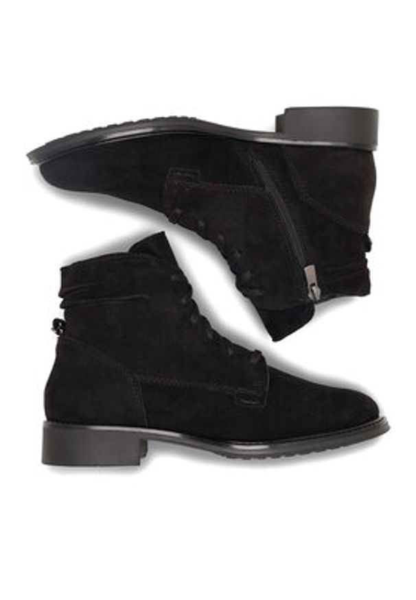 Lasocki Trzewiki DERBY ARC-DERBY-02 Czarny. Kolor: czarny. Materiał: skóra