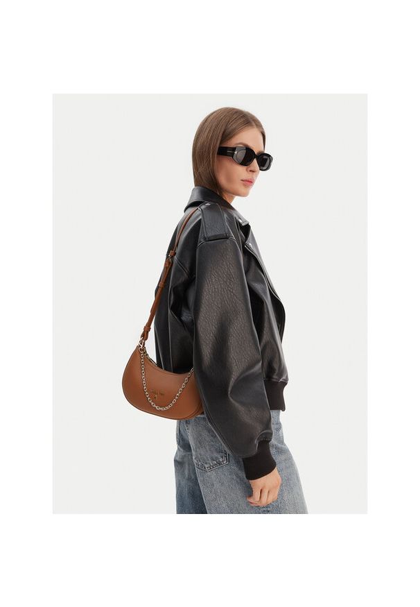 Torebka Patrizia Pepe. Kolor: brązowy