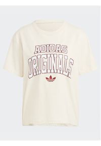 Adidas - adidas T-Shirt T-Shirt IC5981 Beżowy. Kolor: beżowy. Materiał: bawełna #5