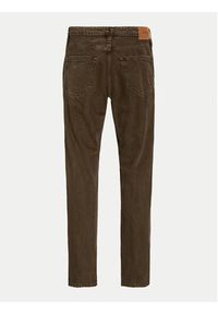 Jack & Jones - Jack&Jones Jeansy Chris 12246401 Brązowy Relaxed Fit. Kolor: brązowy