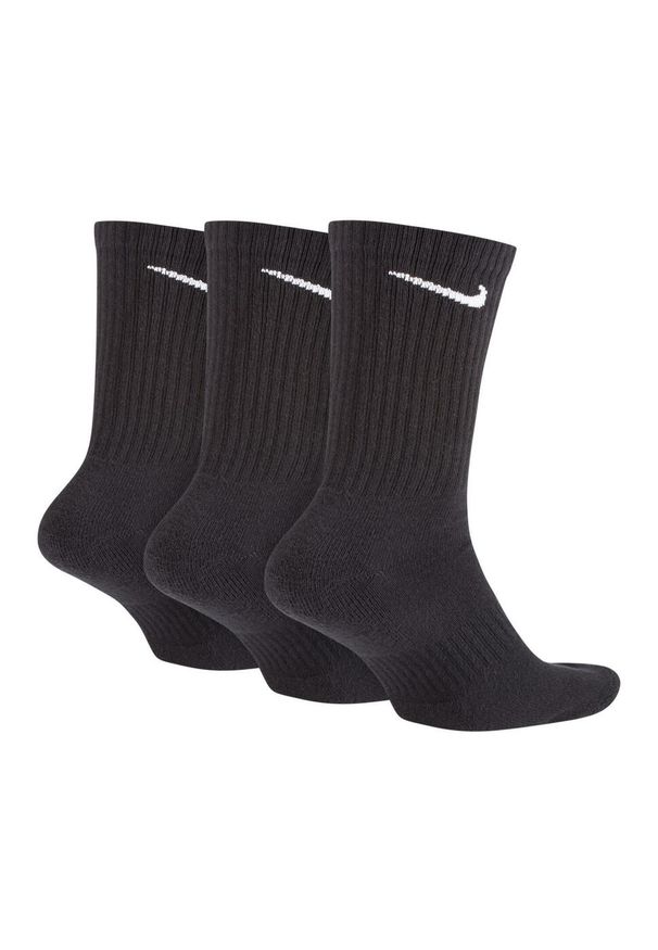 Nike - Amortyzowane Skarpety Codzienne Dla Dorosłych Unisex (zestaw 3 Sztuk). Kolor: czarny. Sport: turystyka piesza