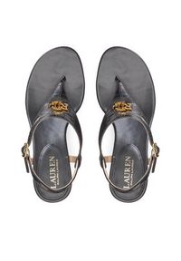 Lauren Ralph Lauren - LAUREN RALPH LAUREN Sandały Westcott Ii 802904280001 Czarny. Kolor: czarny. Materiał: skóra #4