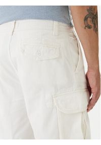 Guess Jeans Szorty materiałowe M6GD30 WGCV1 Écru Regular Fit. Materiał: bawełna #4