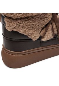 DeeZee Śniegowce LORRAINE N10386 Brązowy. Kolor: brązowy. Materiał: materiał #5