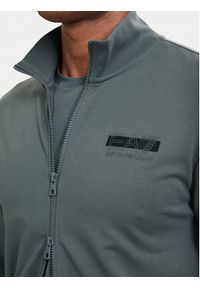 EA7 Emporio Armani Dres 7M002424 AF13512 M8011 Szary Slim Fit. Kolor: szary. Materiał: bawełna #4