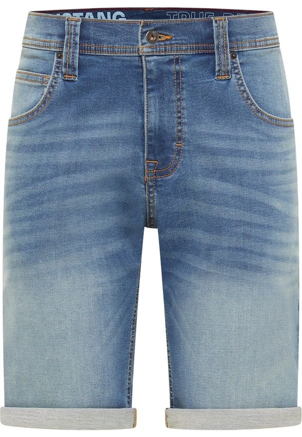 Męskie szorty Mustang Style Chicago Shorts Z Denim Blue 1016349 5000 583. Materiał: denim