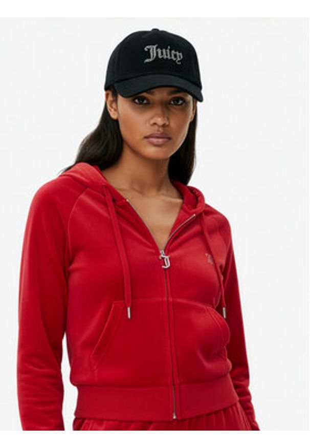 Juicy Couture Czapka z daszkiem Veronica JCAWH224702 Czarny. Kolor: czarny. Materiał: poliester