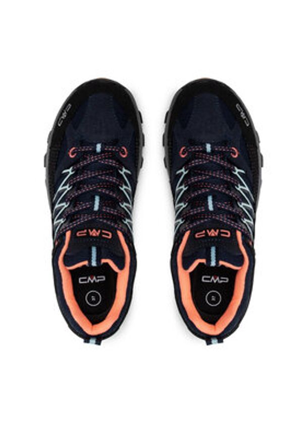 CMP Trekkingi Rigel Low Wmn Trekking Shoes Wp 3Q54456 Granatowy. Kolor: niebieski. Materiał: skóra, nubuk