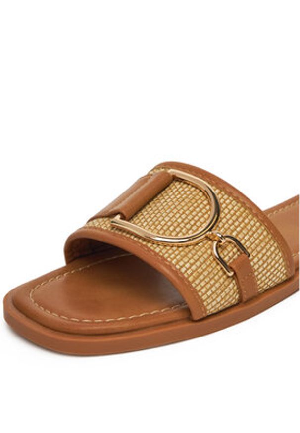 Jenny - JENNY Klapki WS5727-01 Brązowy. Kolor: brązowy. Materiał: syntetyk, materiał