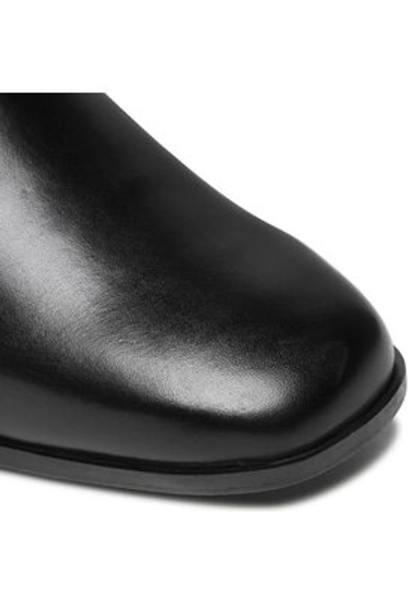 Lasocki Botki RST-MANOLA-04 Czarny. Kolor: czarny. Materiał: skóra