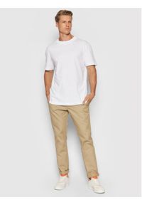 Selected Homme T-Shirt Colman 16077385 Biały Relaxed Fit. Kolor: biały. Materiał: bawełna #3