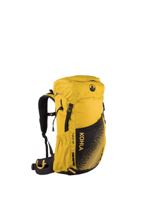 KOHLA - Plecak turystyczny Kohla Track 28L - lemon curry/caviar. Kolor: żółty