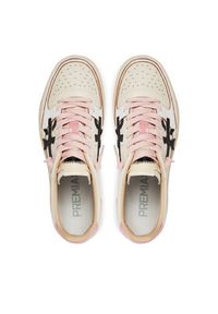 Premiata Sneakersy Bsktclad BSKT CLAYD VAR 6783 Écru. Materiał: skóra #5