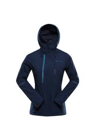ALPINE PRO - Kurtka turystyczna damska Alpine Pro Norema 2 wodoodporna. Kolor: niebieski. Sport: turystyka piesza #1