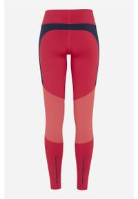 Craft - Legginsy Advanced essence warm tights. Kolor: czerwony. Materiał: jersey, poliester, guma
