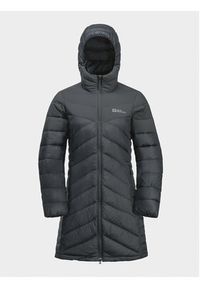 Jack Wolfskin Kurtka puchowa Tundra Down Coat 1207751 Czarny Regular Fit. Kolor: czarny. Materiał: syntetyk #5