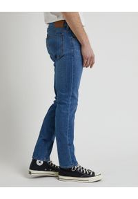 Lee - LEE MĘSKIE SPODNIE JEANSOWE JEANSY RIDER MOODY BLUE USED L701KND13 112338471