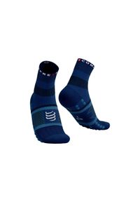 Skarpety Compressport Fast Hiking Socks. Kolor: niebieski