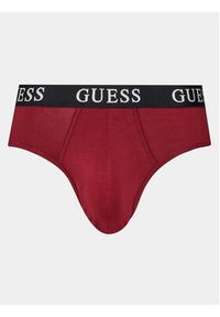 Guess Komplet 3 par slipów Joe U4RG09 K6YW0 Kolorowy. Materiał: bawełna. Wzór: kolorowy