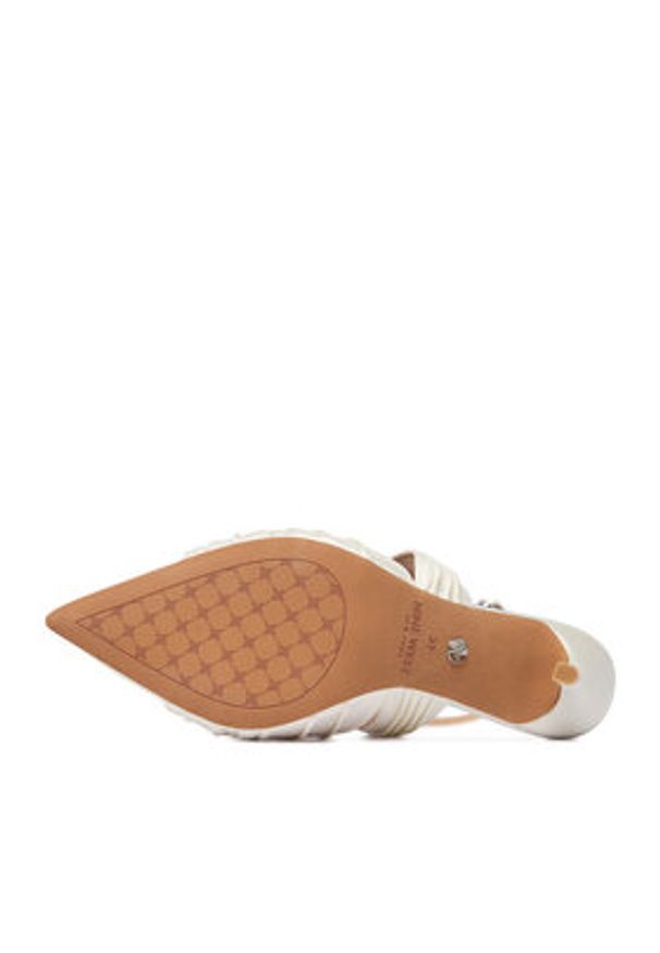 Nine West Szpilki CEO-259-73 02 Écru. Kolor: kremowy. Materiał: materiał. Obcas: na szpilce