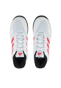 Adidas - adidas Buty do tenisa Gamecourt 2.0 IH3097 Biały. Kolor: biały. Materiał: materiał. Sport: tenis