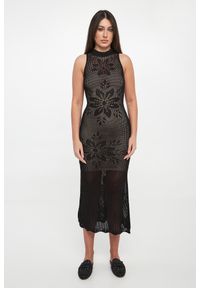 Twinset Milano - Sukienka ażurowa TWINSET. Wzór: ażurowy #3