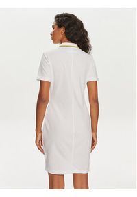 Versace Jeans Couture Sukienka codzienna 76HAOT03 Biały Regular Fit. Okazja: na co dzień. Kolor: biały. Materiał: bawełna. Typ sukienki: proste. Styl: casual