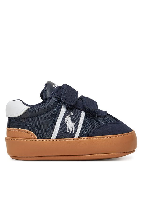 Sneakersy Polo Ralph Lauren. Kolor: niebieski