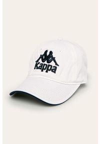 Kappa - Czapka. Kolor: biały