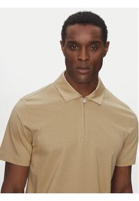 BOSS Polo H-Paras 50537954 Beżowy Regular Fit. Typ kołnierza: polo. Kolor: beżowy. Materiał: syntetyk, bawełna #2