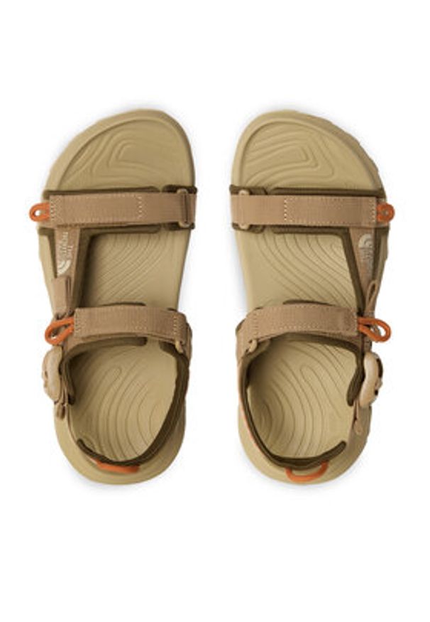 The North Face Sandały W Explore Camp Sandal NF0A8ADR79H1 Brązowy. Kolor: brązowy. Materiał: materiał