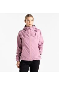 DARE 2B - Damska wodoodporna kurtka Torrek Breathe Easy. Kolor: fioletowy, wielokolorowy, różowy. Sport: turystyka piesza #1