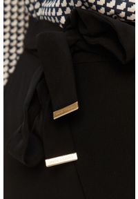 Armani Exchange - Spodnie. Kolor: czarny. Materiał: tkanina, poliester. Wzór: gładki #2