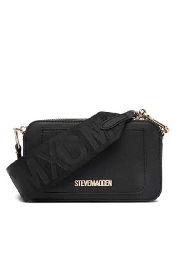 Steve Madden Torebka Brisa-2 SM13001822 Czarny. Kolor: czarny. Materiał: skórzane