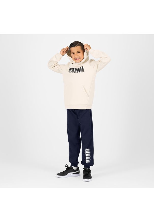 Spodnie dresowe dla dzieci Puma. Kolekcja: plus size. Materiał: dresówka. Sport: joga i pilates