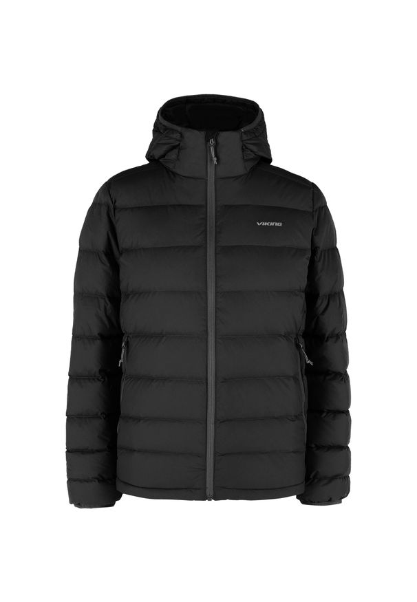 Viking - Kurtka puchowa damska VIKING Rovi. Kolor: czarny. Materiał: puch. Sport: turystyka piesza