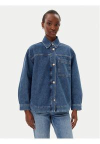 Marella Koszula jeansowa Artista 2515111181 Niebieski Regular Fit. Kolor: niebieski. Materiał: bawełna #1
