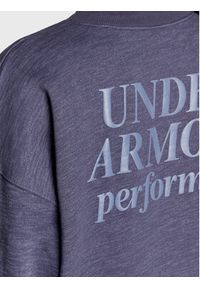 Under Armour Bluza Essential Fleece 1374108 Fioletowy Regular Fit. Kolor: fioletowy. Materiał: syntetyk #2