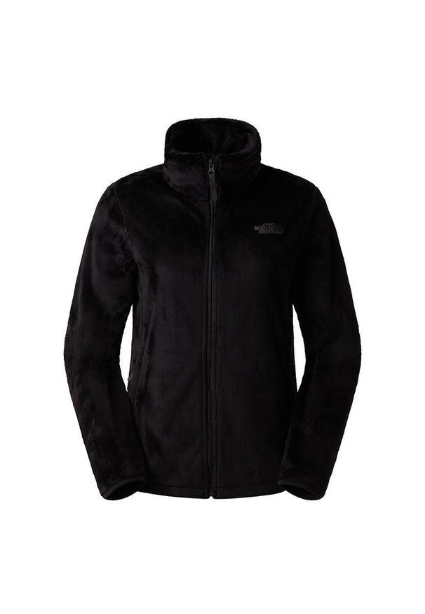 Bluza damska The North Face Osito 0A7UQJ4H01 - czarna. Okazja: na co dzień. Kolor: czarny. Materiał: polar, poliester. Wzór: aplikacja. Styl: casual, klasyczny
